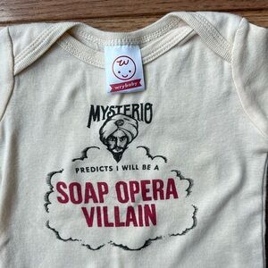 👶🏻 WRY BABY Tee Shirt Fortune Teller Mysterio EUC 0-12 months girls boys